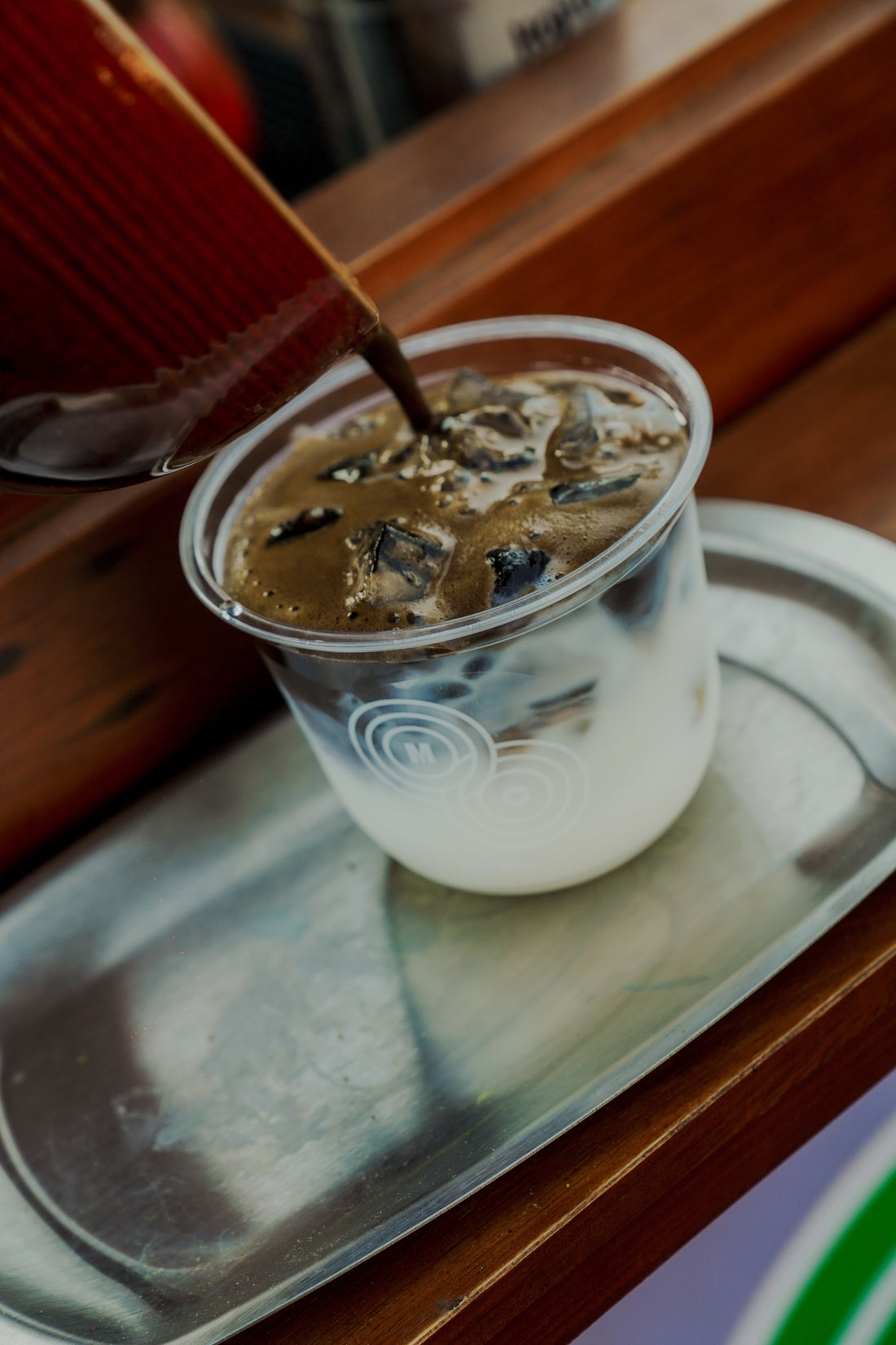 Make the perfect Iced Hojicha Latte