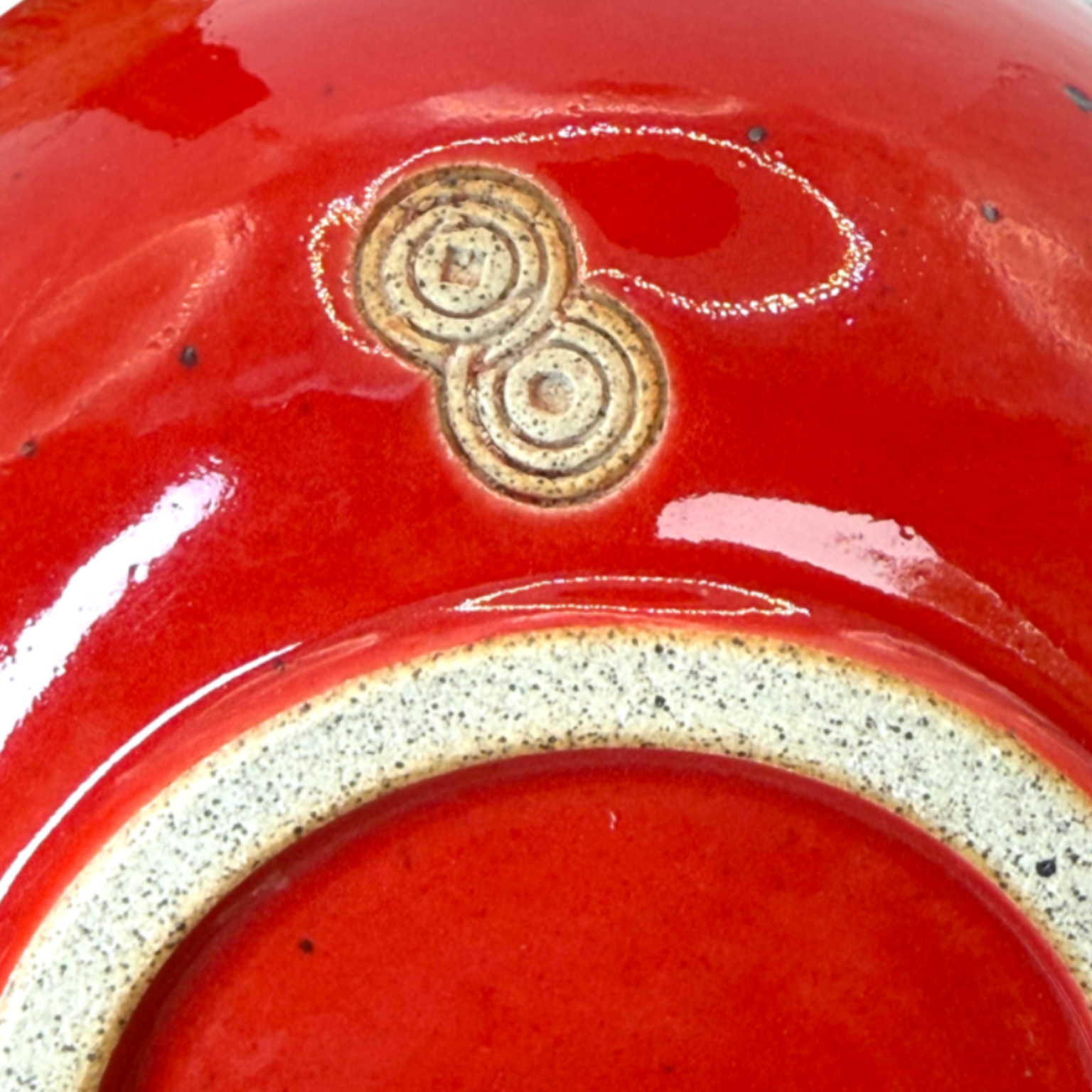 Whisk Holder - Glossy Red
